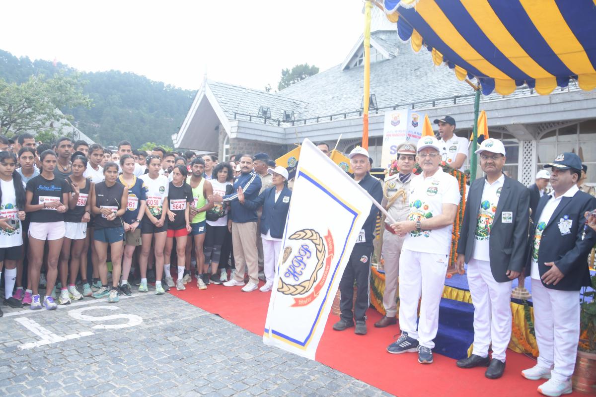Hon'ble Governor, H.P flags off mini marathon on World Environment Day (June 5, 2026)       