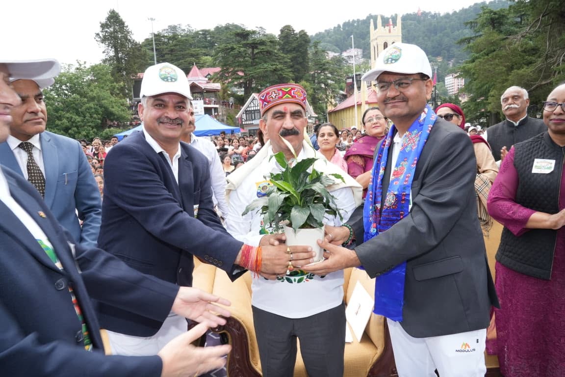 Hon'ble Chief Minister, H.P on World Environment Day at Ridge, Shimla (June 5, 2026)       